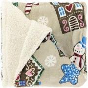 Unique Living - Plaid Snowy - 130x160cm - Mulitkleur