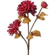 Clayre & Eef Kunstbloem 66 cm Rood Kunststof