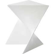 PECOS - Bijzettafel - Wit - Synthetisch materiaal