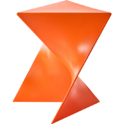 PECOS - Bijzettafel - Oranje - Synthetisch materiaal