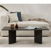 Sabin Salontafel Lumiere Black Melamine 119x60x40 cm