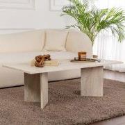Sabin Salontafel Travertine 119x60 cm Melamine