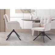 Stoel 'Granada' Draaibaar tot 0 Stof Davis Bliss 75-03 Beige - 62 x  x...