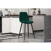 Tellerstoel 'Boy' Fluweel Groen - 42 x  x 38.00 - Velours, Metaal