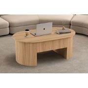 Salontafel 'Lagos' 120 cm Lift-top Decor Eik Naturel