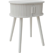 Side Table / Bedside Table - Sand  - MDF - 40x30x53cm