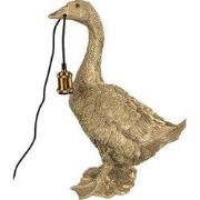 Clayre & Eef Tafellamp Gans 42x23x60 cm Goudkleurig Polyresin