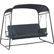 MARSCIANO - Schommelbank - Donkergrijs - Staal
