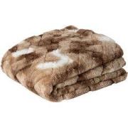 PTMD - Plaid Geraldine - Bruin - 140x170x2cm