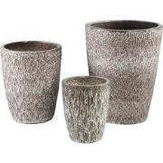 PTMD - Pot Ayli - Bruin - 45x45x58cm - Set van 3