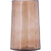 PTMD - Windlicht Pernella - Oranje - 17.5x17.5x27.5cm