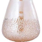 PTMD - Windlicht Ameara - Oranje - 20.5x20.5x20.5cm