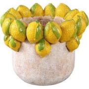 PTMD - Pot Latesha - Geel - 23x23x17cm