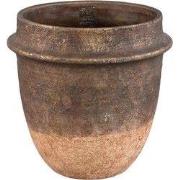 PTMD - Pot Christenee - Grijs - 30x30x30cm