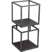 PTMD - Kast Nanci - Zwart - 33.5x33.5x73.5cm