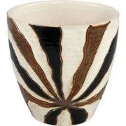 PTMD - Pot Evelin - Bruin - 21x21x21cm