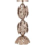 PTMD - Kandelaar Barrie - Bruin - 16x16x47cm