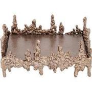 PTMD - Dienblad Barrie - Bruin - 27x27x12cm