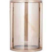 PTMD - Windlicht Jarie - Bruin - 18x18x28cm