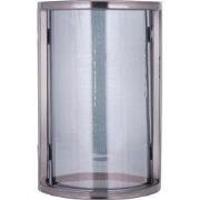 PTMD - Windlicht Jarie - Zwart - 18x18x28cm