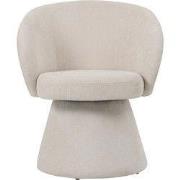 PTMD - Eetkamerstoel Hermes - Beige - 65x62x79cm