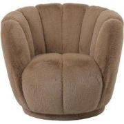 PTMD - Fauteuil Furia - Bruin - 79x78x69cm
