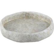 PTMD - Schaal Yadin - Wit - 35x35x6cm