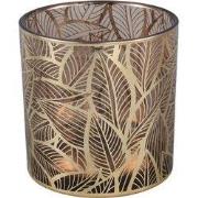 PTMD - Windlicht Sariska - Goud - 15x15x15cm