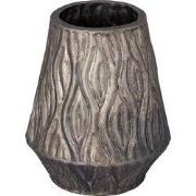 PTMD - Pot Deandra - Zilver - 24.5x24.5x28.5cm