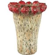 PTMD - Pot Fruitsy - Rood - 23x23x32cm