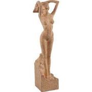 PTMD - Beeld Aleah - Grijs - 11x10x50cm