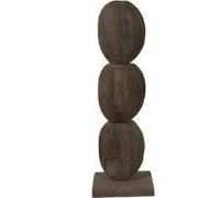 PTMD - Beeld Kodey - Bruin - 25.5x20x80cm