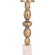 PTMD - Kandelaar Malines - Goud - 11x11x43cm