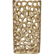 SANCHI - Decoratieve vaas - Goud - Aluminium
