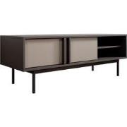 Meubella - Antigo - TV-Meubel - Beige/Antraciet - 123 cm