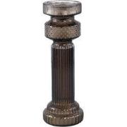 PTMD - Kandelaar Fadri - Grijs - 11.5x11.5x34.5cm