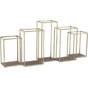 PTMD - Wandrek Rumpa - Goud - 93x19.5x41.5cm