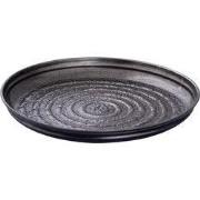 PTMD - Schaal Shailene - Zilver - 40x40x3.5cm