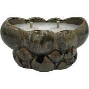 PTMD - Kaars Jodie - Groen - 28.5x19x16cm