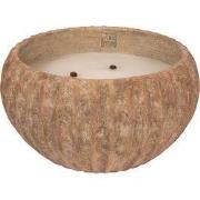 PTMD - Kaars Yasmeene - Bruin - 36x36x21.5cm