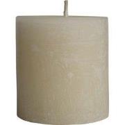 PTMD - Kaars Rustic Outdoor - Wit - 15x15x16cm