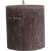PTMD - Kaars Rustic Outdoor - Taupe - 15x15x16cm