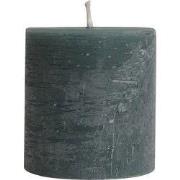 PTMD - Kaars Rustic Outdoor - Groen - 15x15x16cm