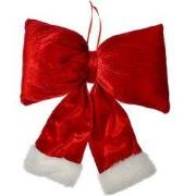 Clayre & Eef Kersthanger 28x34 cm Rood Synthetisch