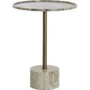 Light & Living - Bijzettafel CIVITA - Ø37x49 cm - Bruin