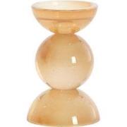 Light & Living - Kaarsenhouder ITINGA - Ø9.5x15.5 cm - Oranje