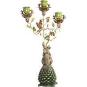 Light & Living - Kandelaar MYRIN - 27x15.5x50 cm - Groen