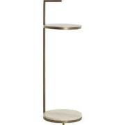 Light & Living - Bijzettafel LEDA - Ø26x76 cm - Bruin