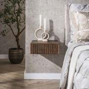 Zwevend Nachtkastje Dex Acaciahout Drift brown 1 lade