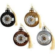 Kerstbal glas d8 cm a4 CCXXX kerst